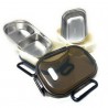 Portavivande Ermetico 1.7l Contenitore Inox Contenitore Porta Pranz...