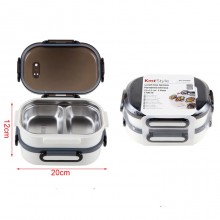 Portavivande Ermetico 1.7l Contenitore Inox Contenitore Porta Pranzo portatile
