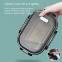 Portavivande Ermetico 1.7l Contenitore Inox Contenitore Porta Pranzo portatile