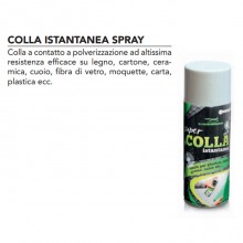 Super colla Spray Universale a Contatto 400ml Fox Italy istantanea