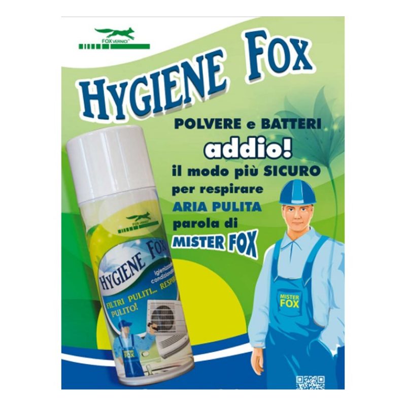 Fox Italy Igienizzante Sanificante Spray Per Condizionatori climati...