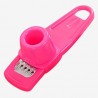 Coppia separatori smalto dita piedi distanziatore rilassare piede silicone
