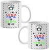 Printolo Tazza Personalizzata in Ceramica Bianca 350 ml con Foto o ...