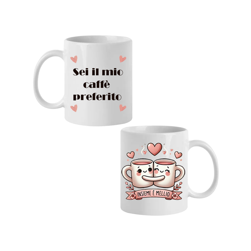 Printolo Tazza Personalizzata in Ceramica Bianca 350 ml con Foto o ...