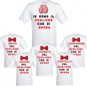 Maglietta UomoT-Shirt Personalizzata con Stampa Frontale Divertente, per Addio al Celibato,Idea Regalo Matrimonio