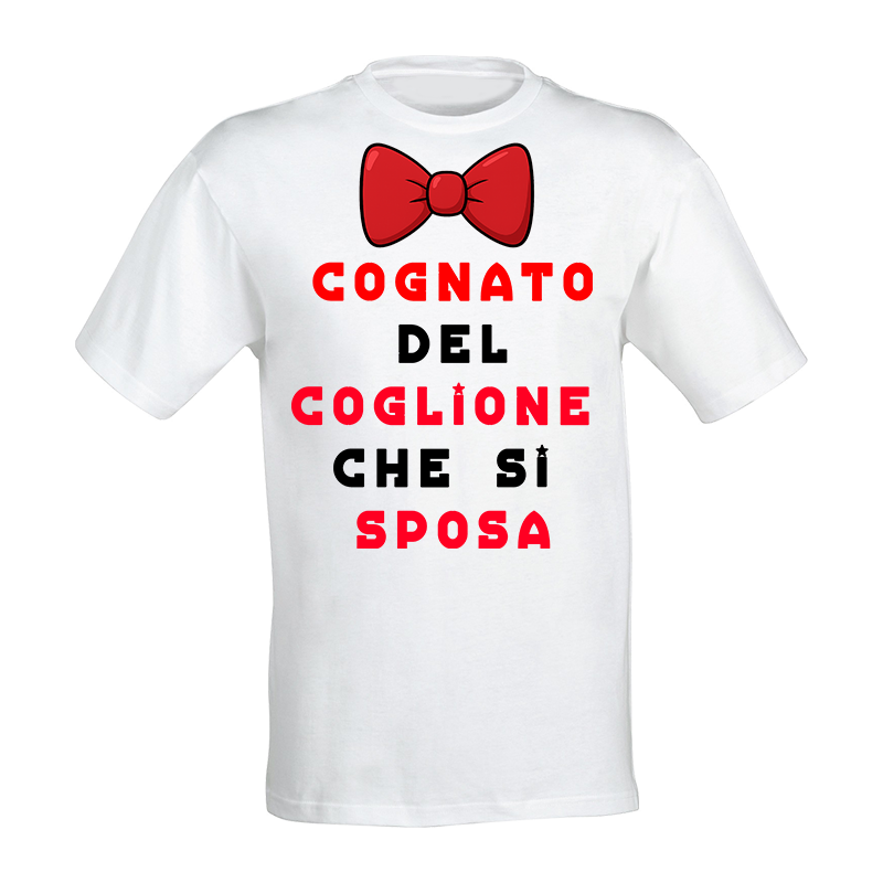 Printolo Maglietta UomoT-Shirt Personalizzata con Stampa Frontale D...