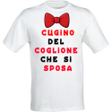 Maglietta UomoT-Shirt Personalizzata con Stampa Frontale Divertente, per Addio al Celibato,Idea Regalo Matrimonio
