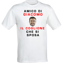 Maglietta Uomo,T-Shirt Personalizzata con foto e nome Frontale Divertente, per Addio al Celibato,Idea Regalo Matrimonio