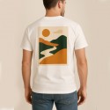Maglietta Personalizzata,T-Shirt da Personalizzare con Stampa sul cuore e retro,con Foto Loghi e Scritte