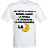 Printolo T-Shirt Meme Hai Fatto la Fota in Cotone Bianco, Stampa DT...