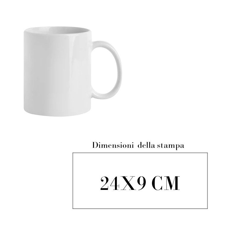 Printolo Tazza mamma personalizzata con scritta ironica in ceramica...