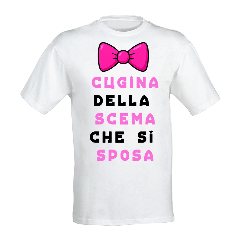 Printolo Maglietta Donna T-Shirt Personalizzata con Stampa Diverten...