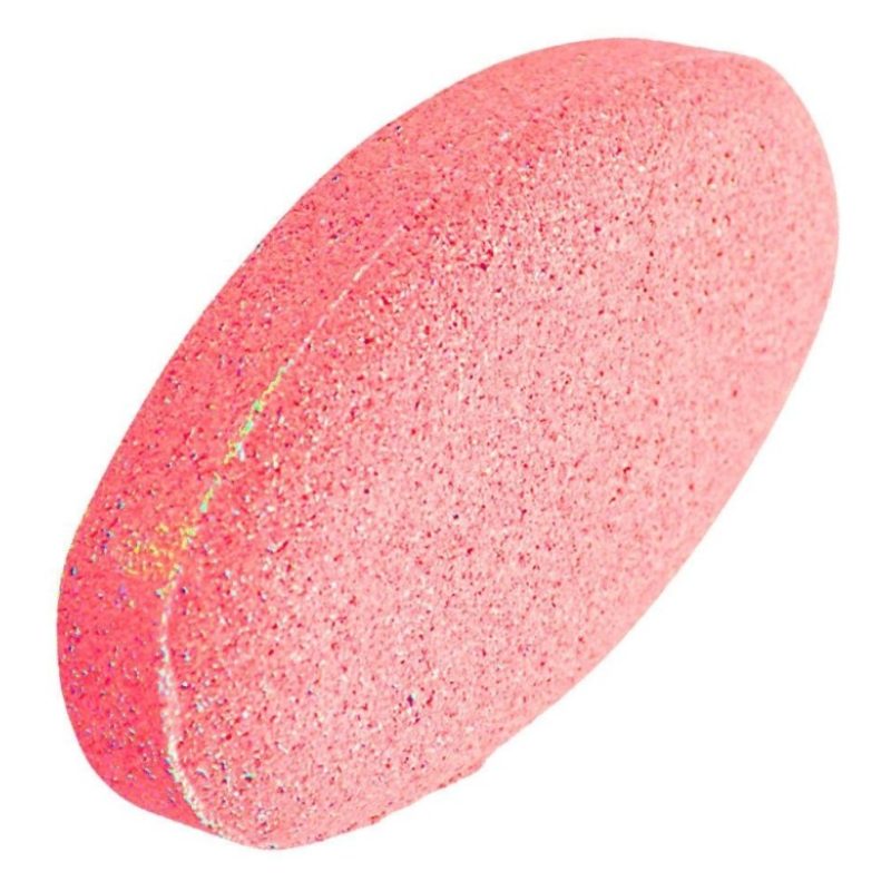 2x pietra pomice pedicure rimozione calli pulizia piedi saponetta celeste rosa