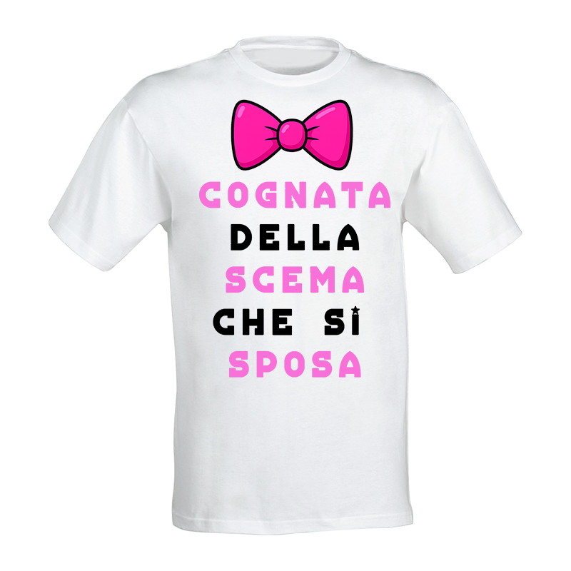 Printolo Maglietta Donna T-Shirt Personalizzata con Stampa Diverten...