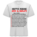 Gioco Addio al Nubilato,Maglietta con Lista di Missioni Divertenti da Svolgere, Idea Regalo Originale per Futura Sposa, T-Shirt