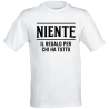 Printolo Maglietta Divertente Niente Il Regalo per Chi ha Tutto, Id...