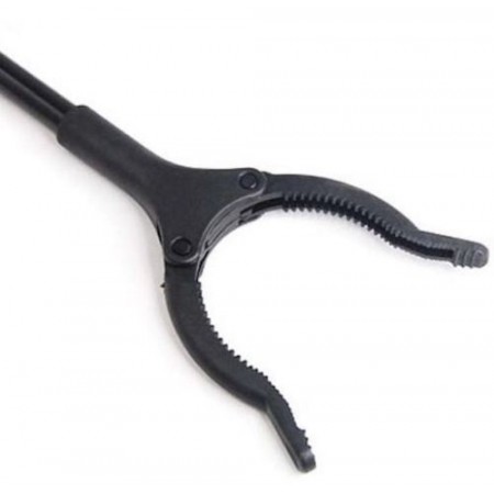Bastone con pinza prolunga braccio 80 cm recupera oggetti asta prensile a leva