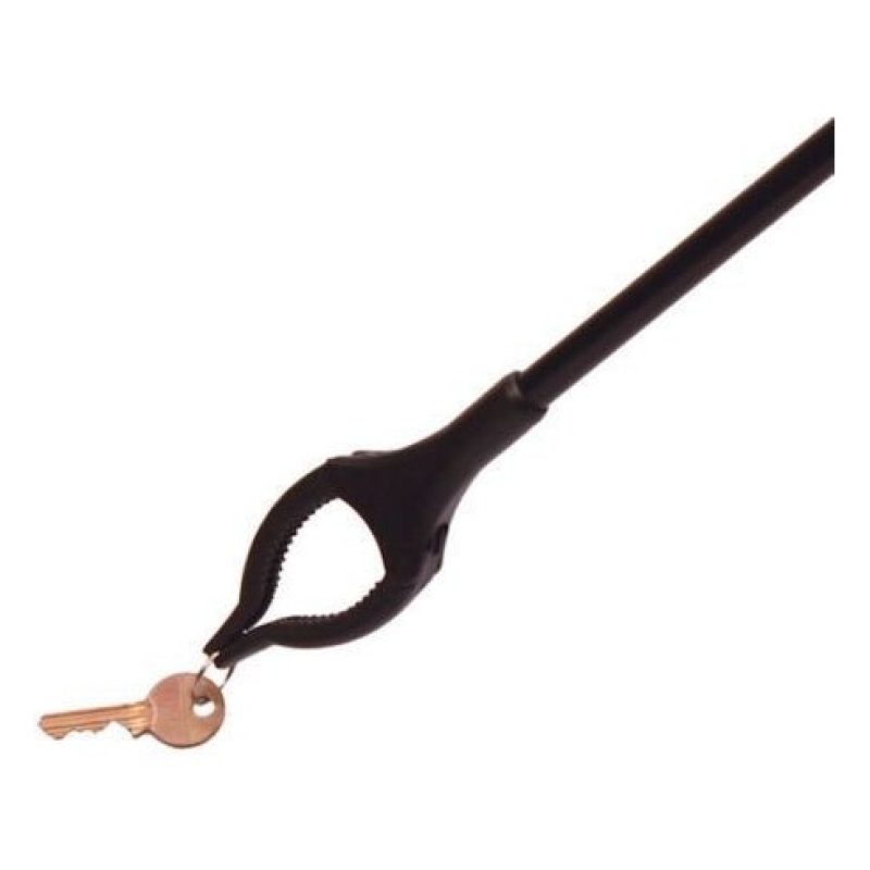 Bastone con pinza prolunga braccio 80 cm recupera oggetti asta prensile a leva