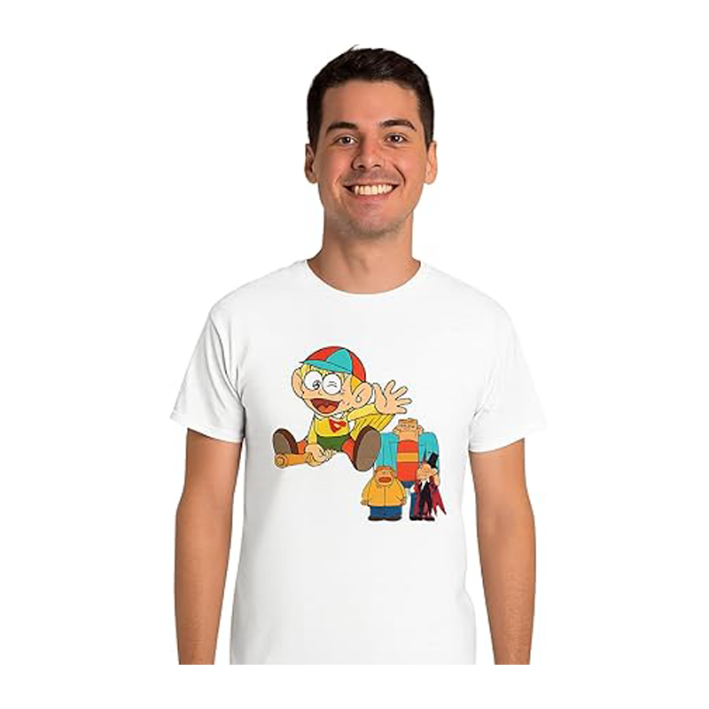 Printolo Maglietta T-Shirt Cartoni Animati Vintage, Carletto Princi...