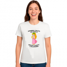 Maglietta T-Shirt Cartoni Animati Vintage, Pollon Sembra Talco ma Non è, Idea Regalo per Appassionati Cartoni Anni 80