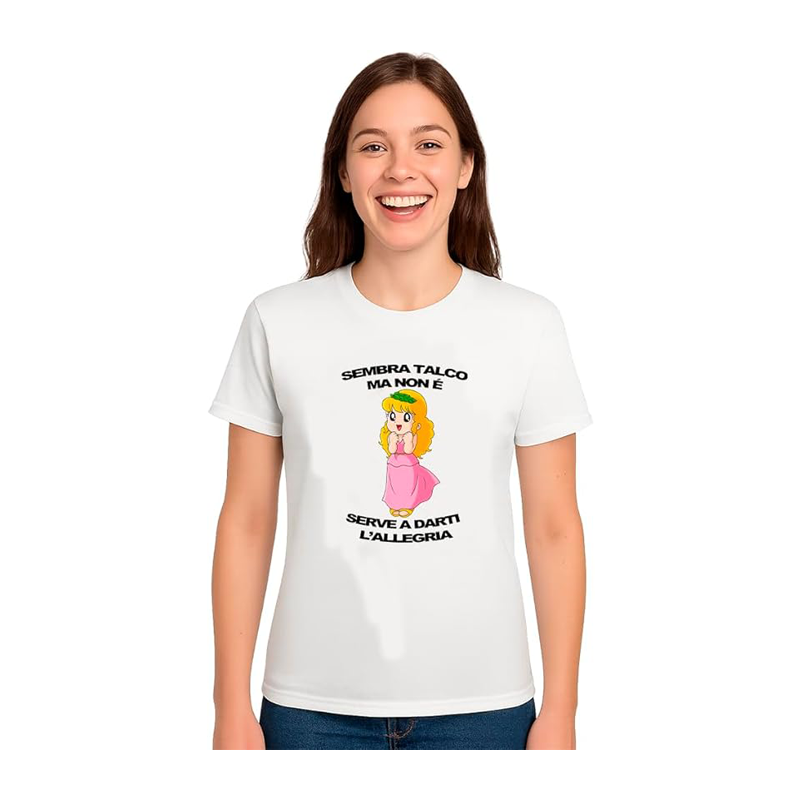 Printolo Maglietta T-Shirt Cartoni Animati Vintage, Pollon Sembra T...