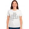 Printolo T-shirt da colorare Gattini Felici per bambini con 12 penn...