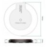 Carica batteria universale wireless ad induzione smartphone senza fili iPhone