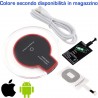 Carica batteria universale wireless ad induzione smartphone senza fili iPhone