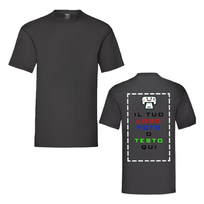 Printolo Maglietta Personalizzabile,T-Shirt da Personalizzare con S...
