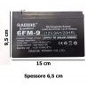 Batteria Ermetica Ricaricabile Piombo gruppi di continuita 6V e 12V - 1.2 7 9 12