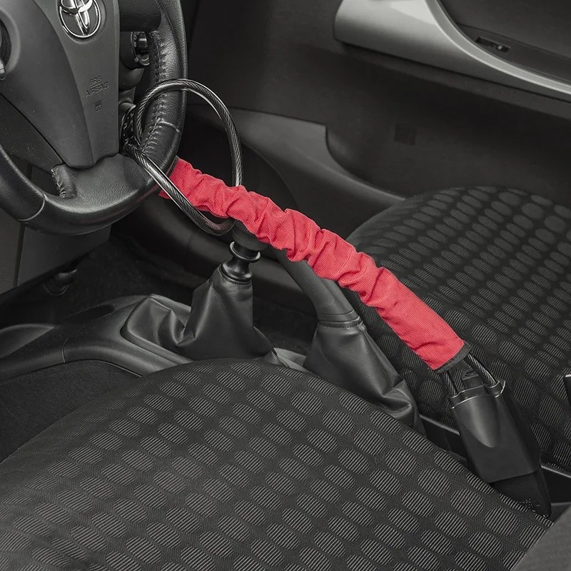 Tidierre srl Bloccasterzo Universale Auto con Cintura di Sicurezza ...