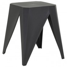 Sgabello moderno di design da interno casa cucina giardino sedia in resina impilabile