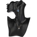 Mostra Collana Manichino orecchini Gioielli Display Modello Busto Stand