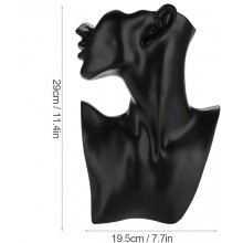 Mostra Collana Manichino orecchini Gioielli Display Modello Busto Stand