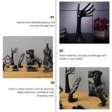 Mostra Collana Manichino orecchini Gioielli Display Modello Busto Stand