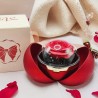 Generico Rosa Rossa Eterna Stabilizzata cofanetto, Idea Regalo Donn...