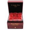 Generico Rosa Rossa Eterna Stabilizzata cofanetto, Idea Regalo Donn...