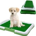 Lettiera mini wc per cani e gatti con erba sintetica assorbente 