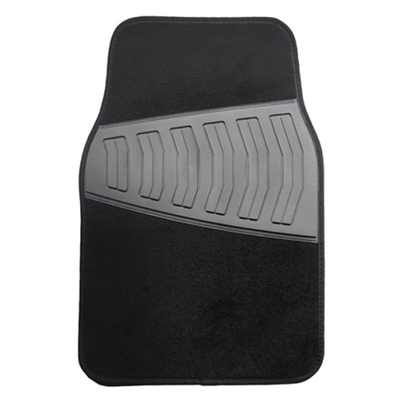 Tidierre srl Set 4 Tappetini auto moquette battitacco universali ta...