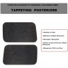 Tidierre srl Set 4 Tappetini auto moquette battitacco universali ta...