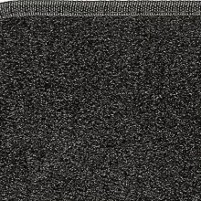 Set 4 Tappetini auto moquette battitacco universali tappeti antiscivolo neri