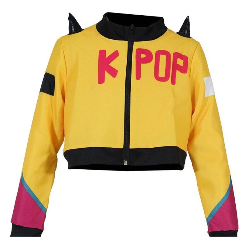 Guirca Costume Rumi K-Pop Demon Hunters bambina Carnevale Pop Star ...