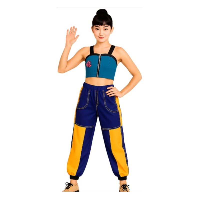 Guirca Costume Zoey K-Pop Demon Hunters bambina Carnevale Pop Star ...