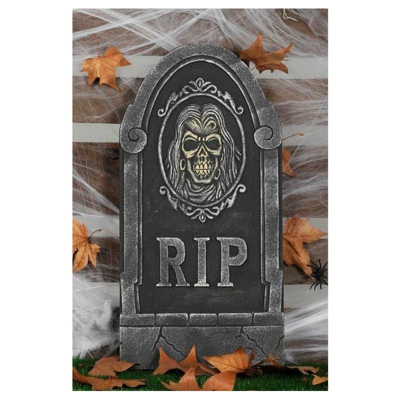 Generico Lapide Tomba di Halloween Teschio e testo R.I.P. Decorazio...
