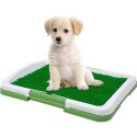 Lettiera mini wc per cani e gatti con erba sintetica assorbente 