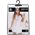 Costume infermiera sexy Carnevale Halloween abito vestito per adulti Donna tg S