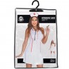 Guirca Costume infermiera sexy Carnevale Halloween abito vestito pe...
