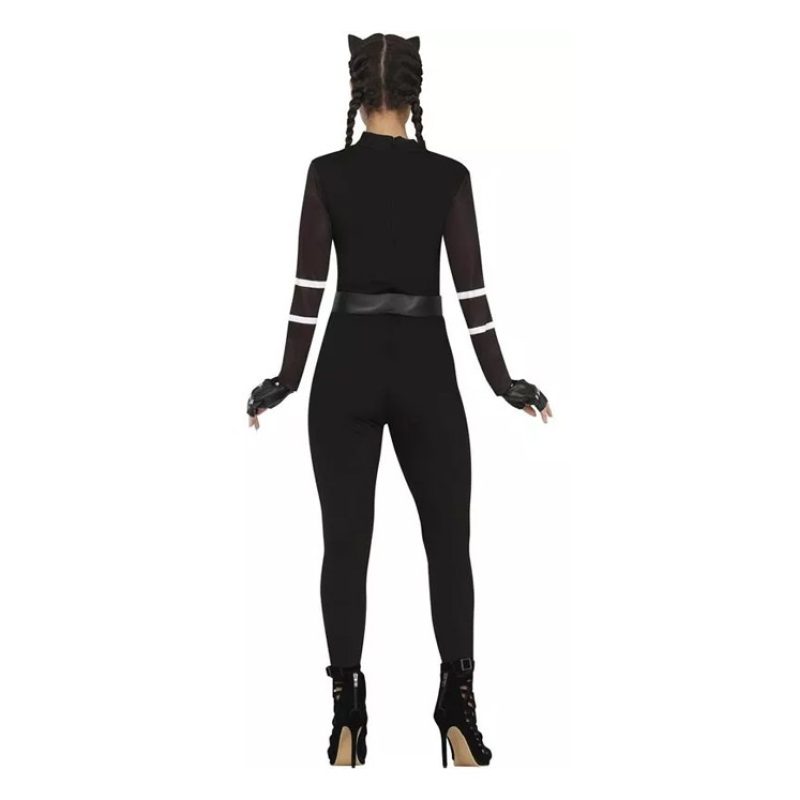 Guirca Costume da Cat woman Donna Gatta sexy vestito gattina traves...