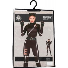 Costume da Cat woman Donna Gatta sexy vestito gattina travestimento carnevale
