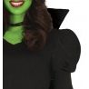 Guirca Costume Carnevale Strega verde cattiva Elphaba Wicked Donna ...